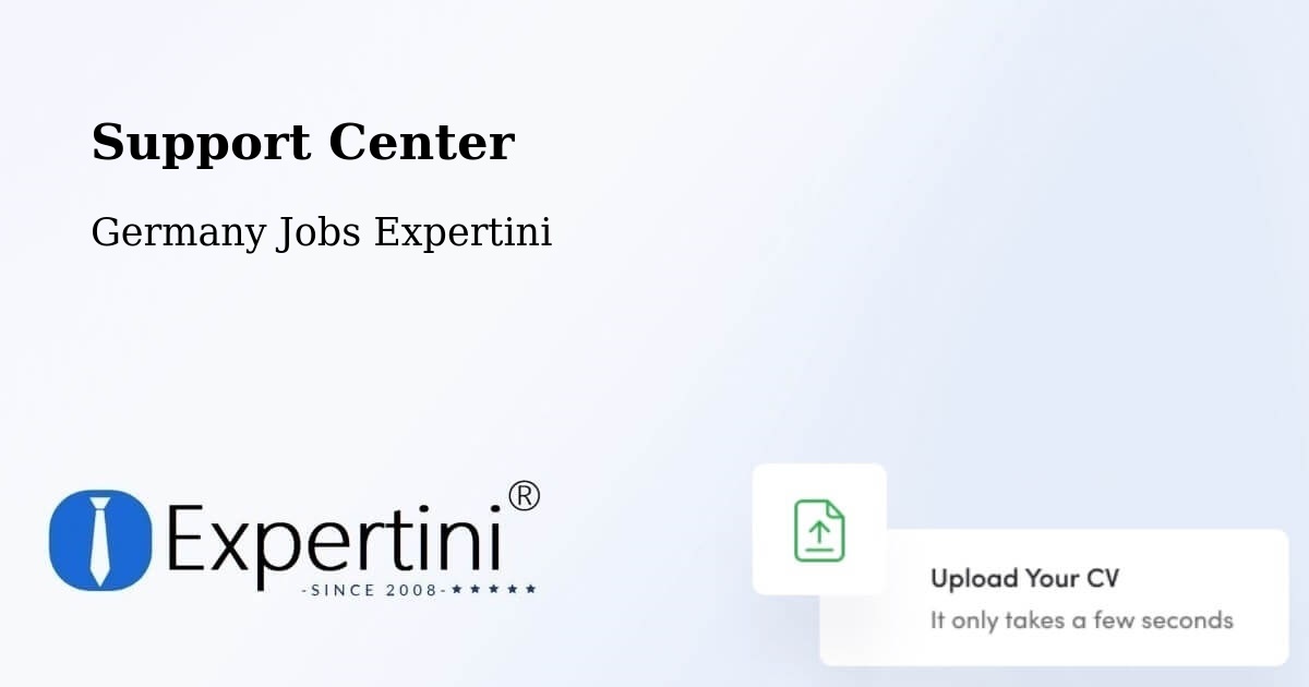 Support Services – Hannover - Germany Jobs Expertini